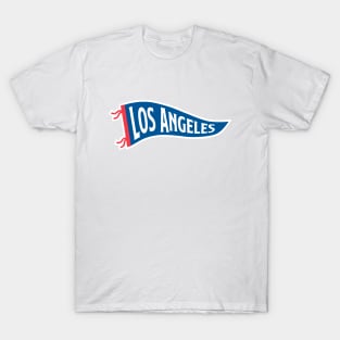 Los Angeles Pennant - White T-Shirt